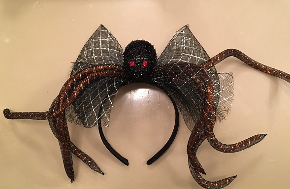 Halloween spider headpiece